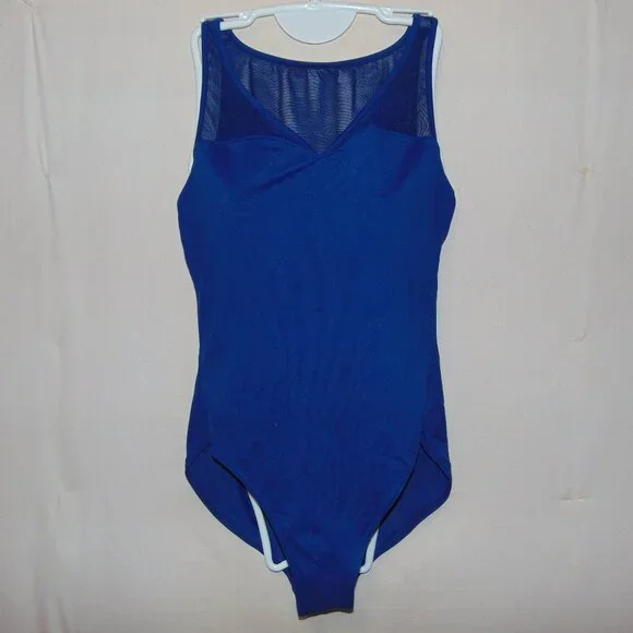 Bloch Lace Flowers Leotard L - Picture 1 of 7